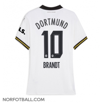 Billige Fotballdrakt Borussia Dortmund Julian Brandt #10 Replika Tredjedrakt Dame 2024-25 Kortermet